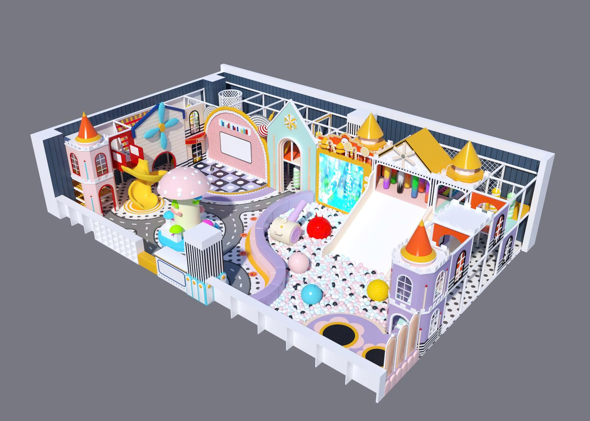 Lưu Ý Khi Thiết Kế Khu Vui Chơi Trẻ Em An Toàn 100%